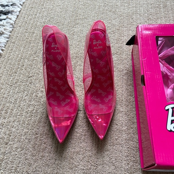 Also x Barbie High-Heel Shoes, 8.5, Barbie Pink - Picture 7 of 11